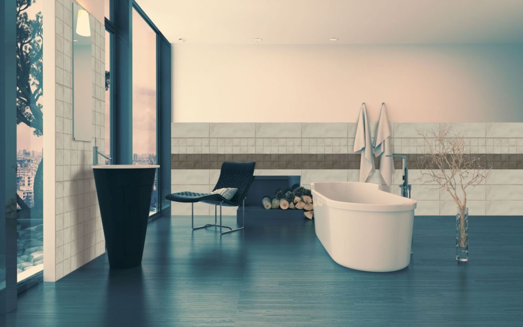 Modern Contemporary Luxury Bathroom Interior